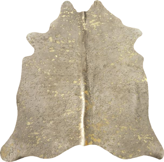White Devore Gold -- SCO04DVN Metallic Acid Wash
