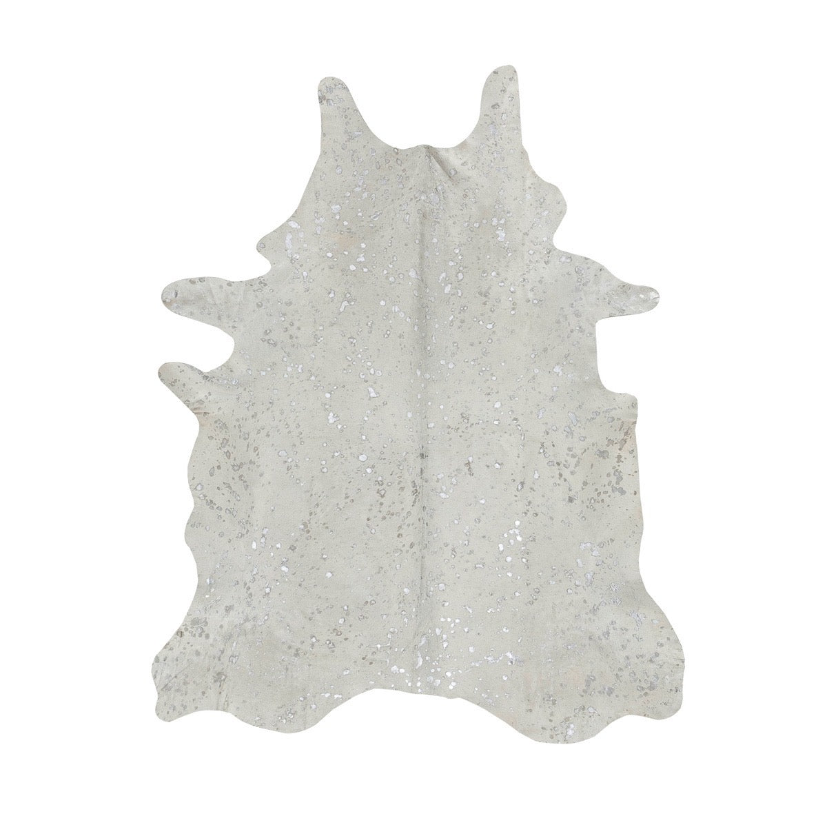 White Devore Silver -- SCO05DVN Metallic Acid Wash